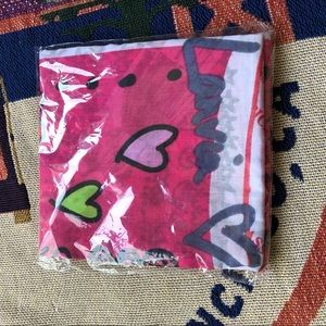 Pink Printed Scarf